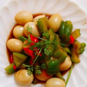 Combo khổ qua trứng cút
