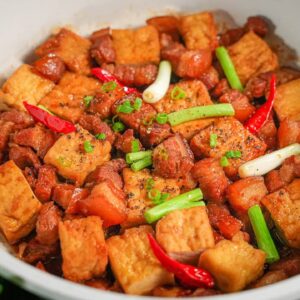 Thịt kho đậu hũ