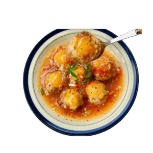 Xíu mại nấu cà chua