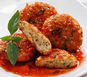 Chả cá thu sốt cà chua