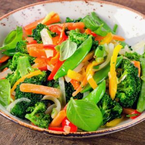 Rau củ xào chay