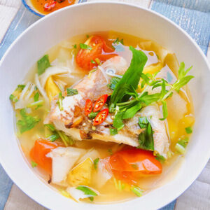 Canh mang cá hú