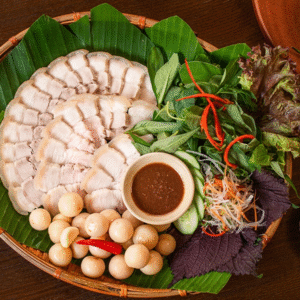 Thịt luộc cà pháo